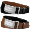 Meski zestaw prezentowy skóra naturalna Peterson PTN KL-B007-S001 BLACK-BROWN