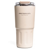 Kubek termiczny ze stali nierdzewnej w beżowym kolorze - Peterson