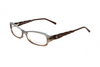 Okulary ALEXANDER MCQUEEN AMQ4162R4E. Okulary, Kolor brązowy. Kobieta.