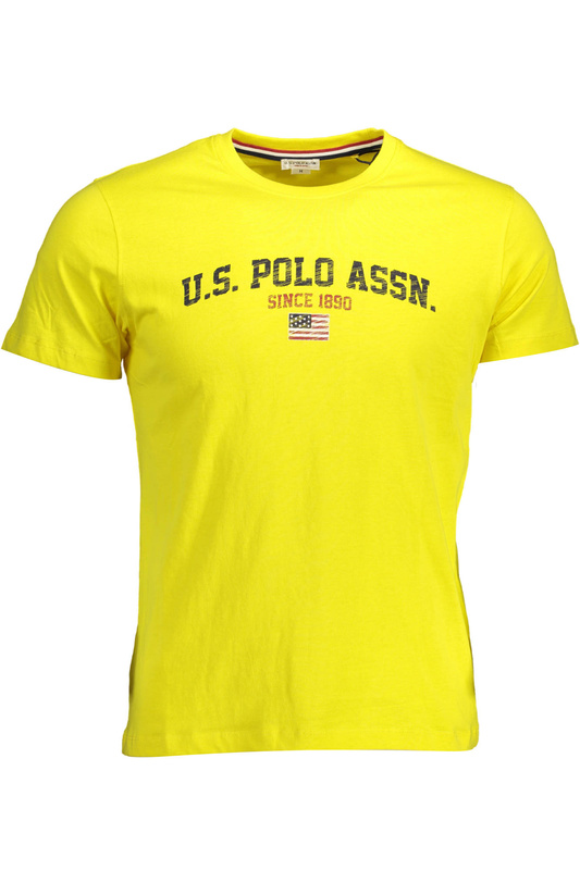 T-SHIRT US POLO Z KR�TKIM R�KAWEM �ӣTY M�SKI