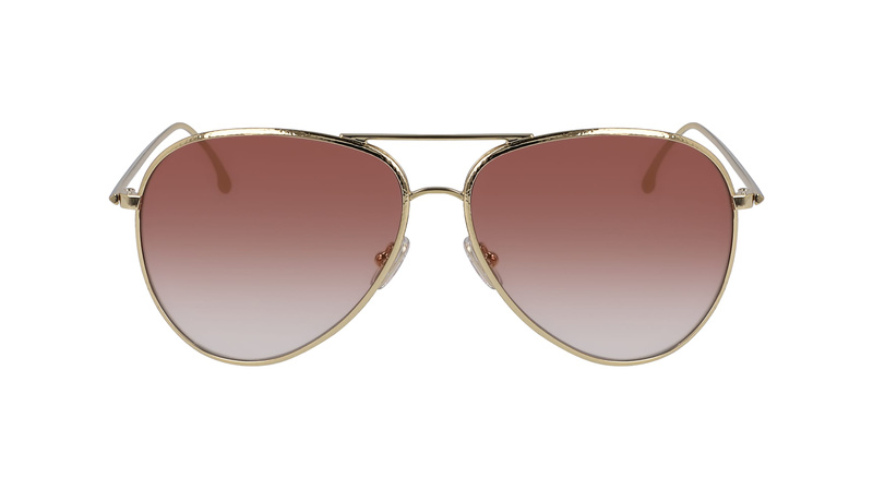 Okulary VICTORIA BECKHAM VB203S-712. Okulary przeciwsłoneczne, Kolor złoty. Kobieta.