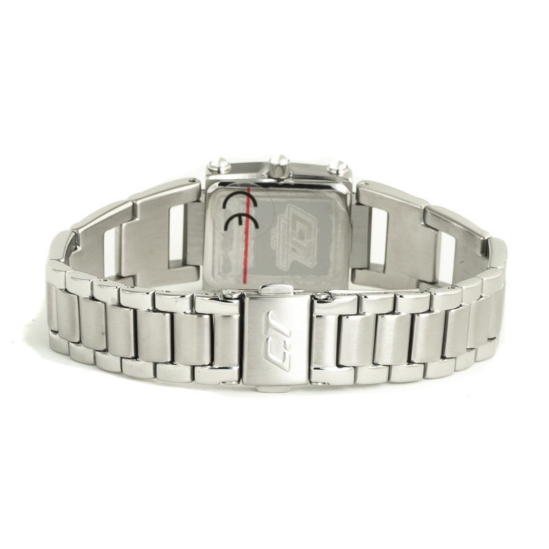Zegarek CHRONOTECH CC7040LS-06M. Kwarcowy, Kolor biały. Kobieta.