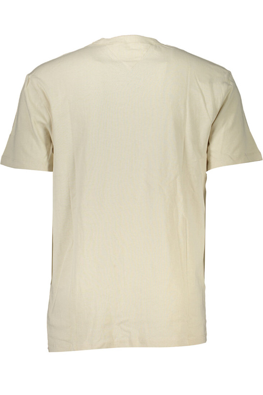 T-SHIRT MĘSKI Z KRÓTKIM RĘKAWEM TOMMY HILFIGER BEŻOWY