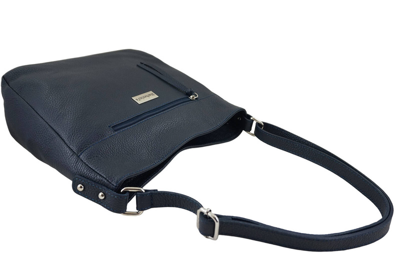 Torebka codzienna skórzana damska - Brązowa jasna