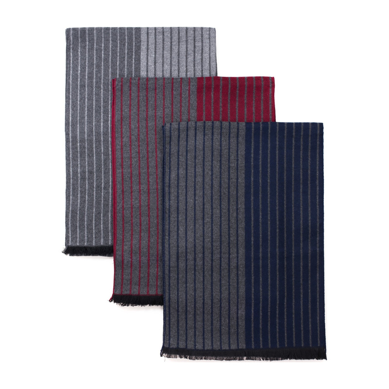 Szal Zimowe Prążki