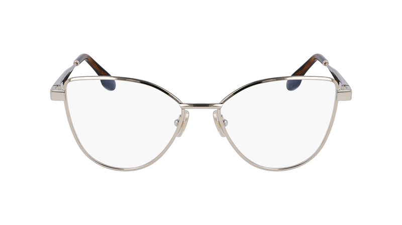 Okulary VICTORIA BECKHAM VB21315516714. EYEGLASSES, Kolor złoty. Kobieta.