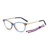 Okulary M MISSONI MMI-0017-3LG. Okulary, Kolor niebieski brązowy. Kobieta.