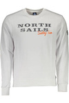 NORTH SAILS MĘSKA BLUZA Z ROZPINANYM NA ZAMEK BIAŁA