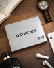 Elegancki Skórzany męski portfel Rovicky z RFID