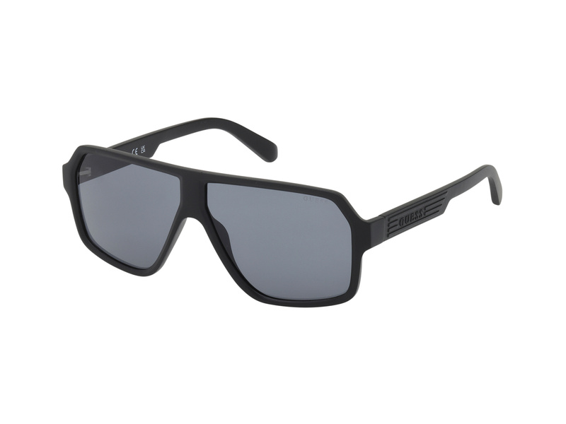 Okulary GUESS GF00047-6102A. Okulary przeciwsłoneczne, Kolor czarny. Mężczyzna.