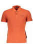 M�SKA POMARA�CZOWA KOSZULKA POLO Z KR�TKIM R�KAWEM NAPAPIJRI