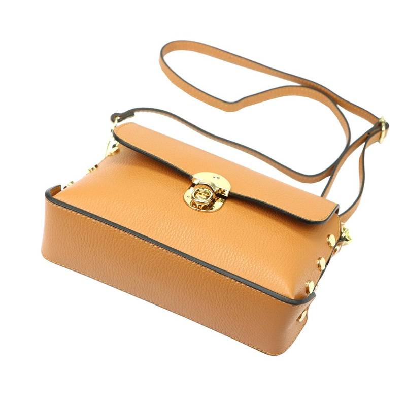 Luka damska listonoszka torebka przez ramię skóra naturalna stylowa