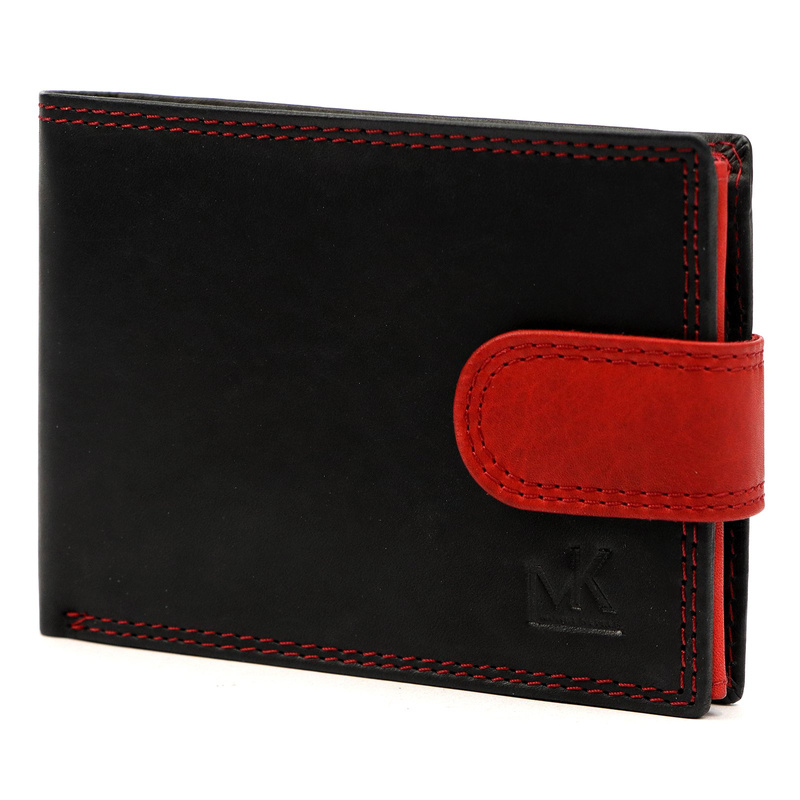 Skórzany męski portfel Money Kepper CNM 5600B RFID