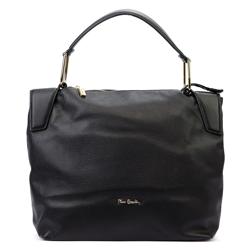 Duża Skórzana damska shopperbag od Pierre Cardin