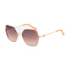 Okulary GUESS GO00005-5828F. Okulary przeciwsłoneczne, Kolor złoty. Kobieta.
