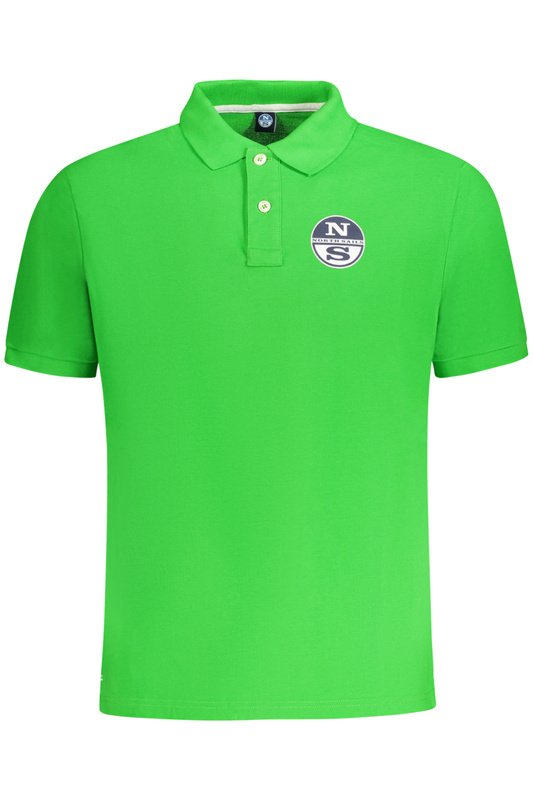 NORTH SAILS MĘSKA KOSZULKA POLO Z KRÓTKIM RĘKAWEM W KOLORZE ZIELONYM