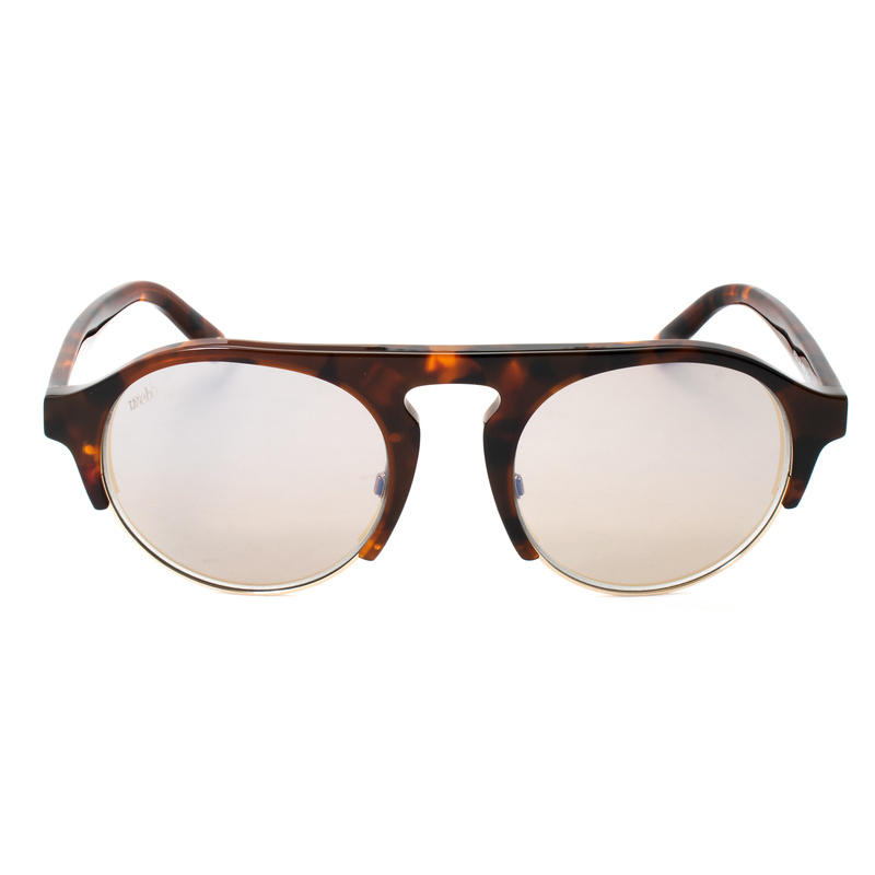 Okulary WEB EYEWEAR WE0224-52G. Okulary przeciwsłoneczne, Kolor havana. Mężczyzna.