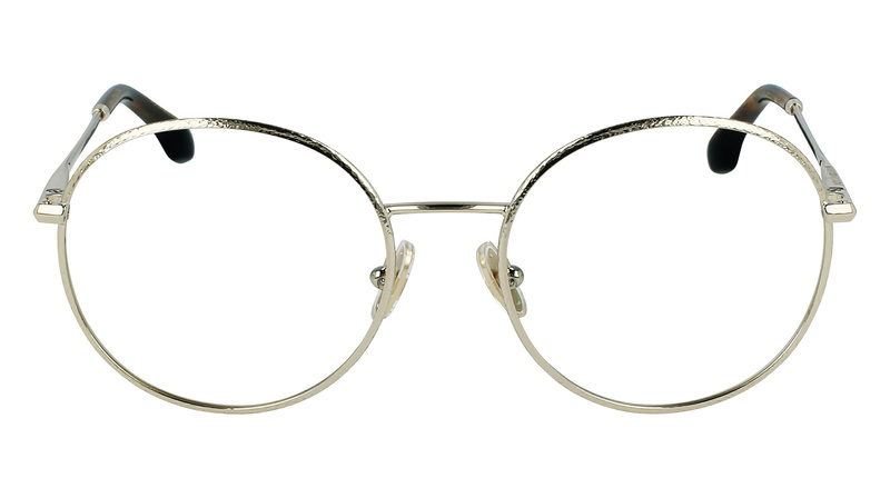 Okulary VICTORIA BECKHAM VB21235318756. EYEGLASSES, Kolor złoty. Kobieta.