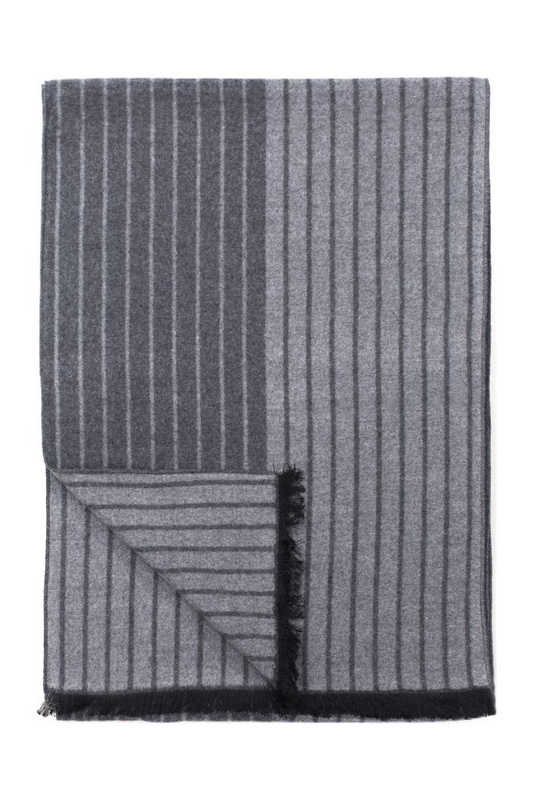 Szal Zimowe Prążki