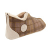 Kapcie męskie OXFORD Tartan beżowe