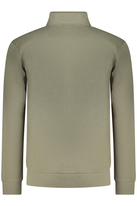 COVERI MOVING MĘSKA BLUZA Z ROZPINANYM NA ZAMEK ZIELONA