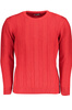 CZERWONY SWETER MĘSKI US GRAND POLO