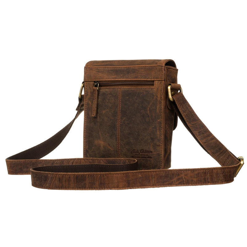 Saszetka męska z naturalnej skóry Peterson PTN 996-S-NSH