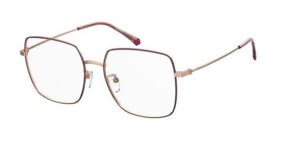 Okulary POLAROID PLDD428G0T5. Okulary, Kolor Bourgeois. Kobieta.