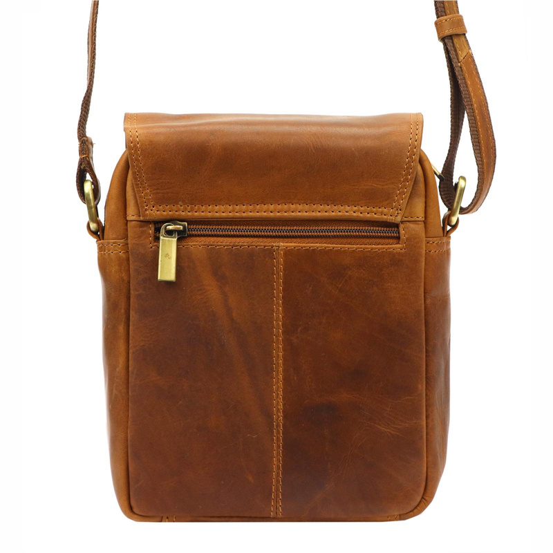 Saszetka męska z naturalnej skóry Nordee MSD-02 GM04 HUNTER