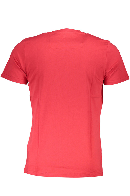 KOSZULKA CAVALLI CLASS Z KR�TKIM R�KAWEM M�SKA CZERWONA