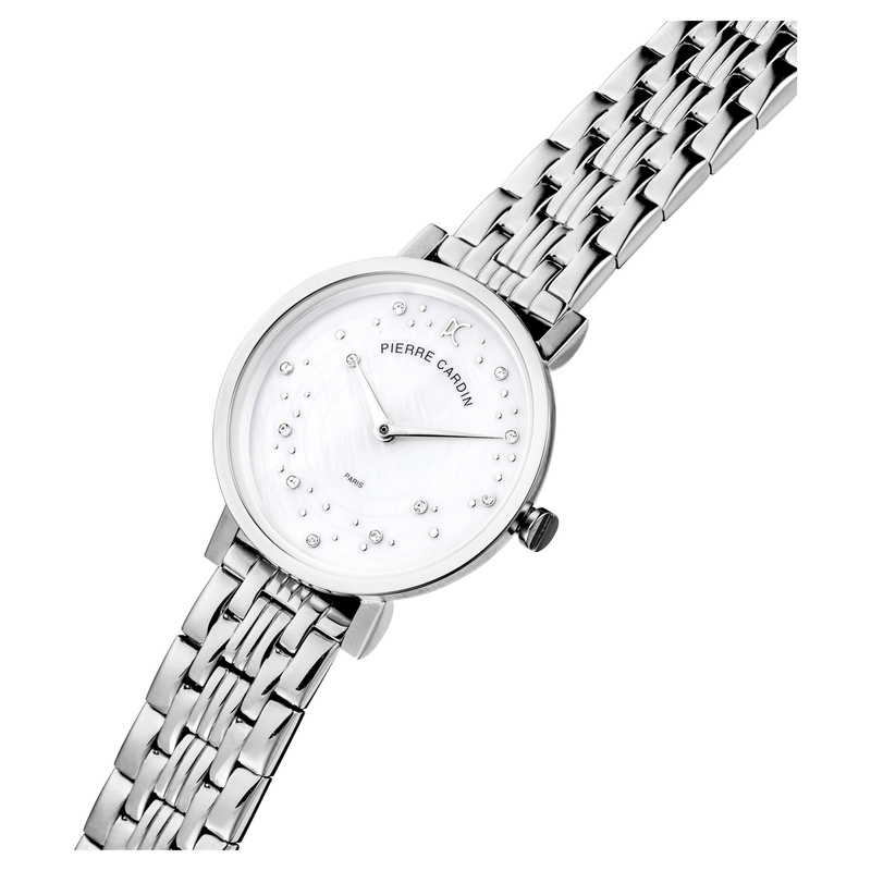 Zegarek PIERRE CARDIN CCM.0550. Kwarcowy, Kolor biały. Kobieta.