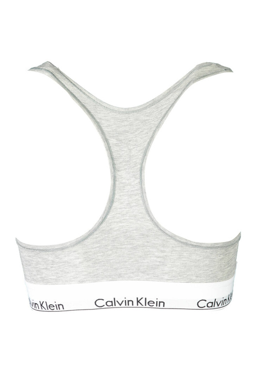 CALVIN KLEIN BIUSTONOSZ BALKONOWY SZARY