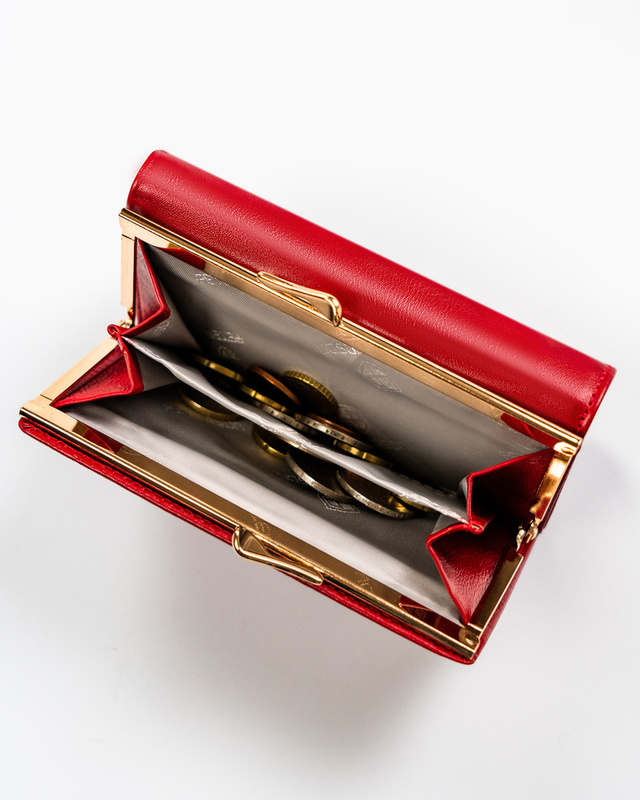 Skórzany damski portfel Peterson PTN 55020-SGN