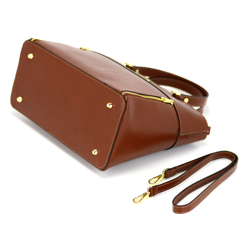 Stylowa duża shopperbag torba na ramię Vera Pelle