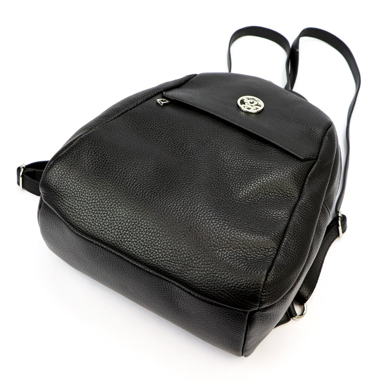 Gregorio damski miejski plecak-torebka skóra naturalna z kieszeniami