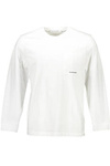 CALVIN KLEIN T-SHIRT Z DŁUGIM RĘKAWEM MĘSKI BIAŁY