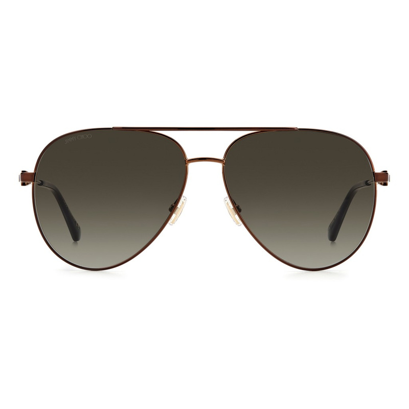 Okulary JIMMY CHOO OLLY-S-J7D. Okulary przeciwsłoneczne, Kolor brązowy. Kobieta.