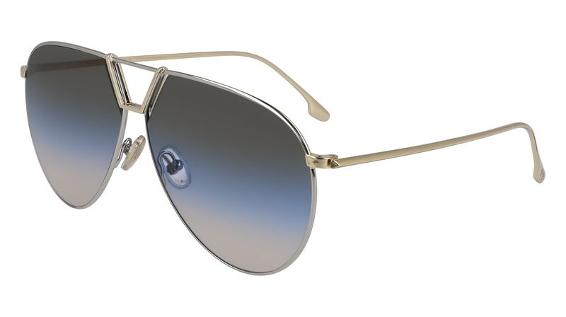 Okulary VICTORIA BECKHAM VB208S-041. Okulary przeciwsłoneczne, Kolor srebrny. Kobieta.