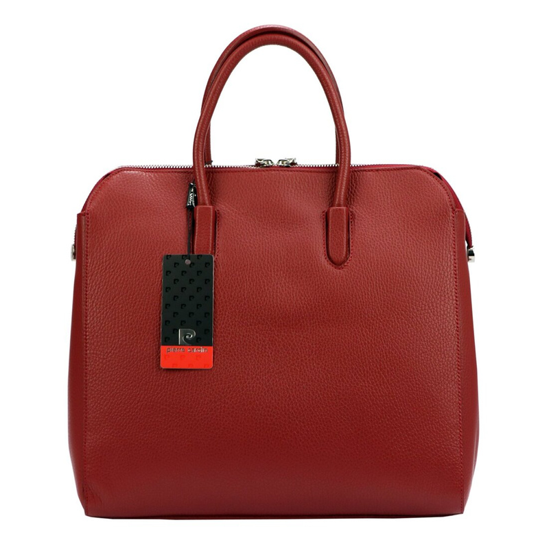 Elegancki damski kuferek z paskiem Pierre Cardin