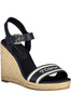 NIEBIESKIE BUTY SANDAŁÓW TOMMY HILFIGER DAMSKIE
