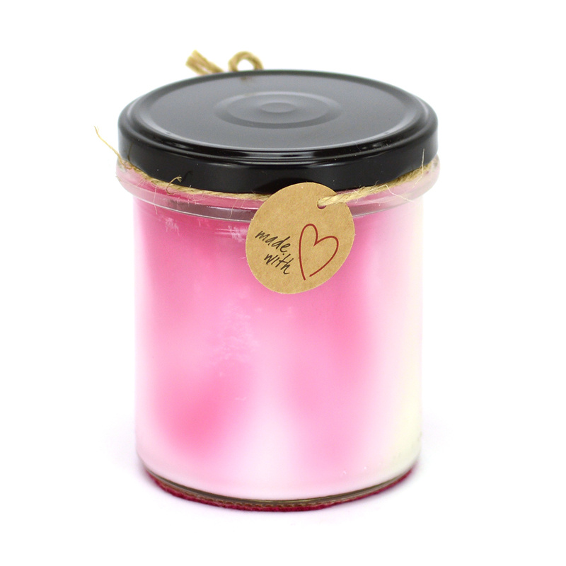 Świeca sojowa marmurkowa Ice Rose