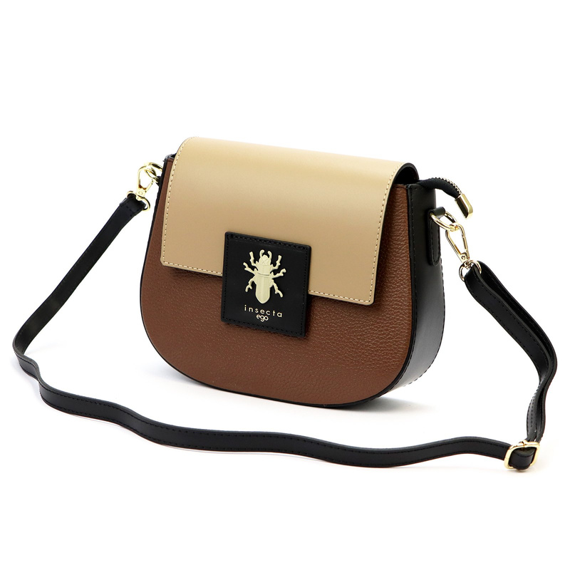 Skórzana damska listonoszka przez ramię od EGO