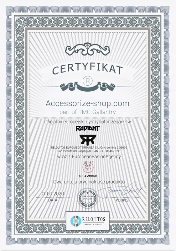 Zegarek RADIANT RA453204. Kwarcowy, Kolor srebrny. Kobieta.