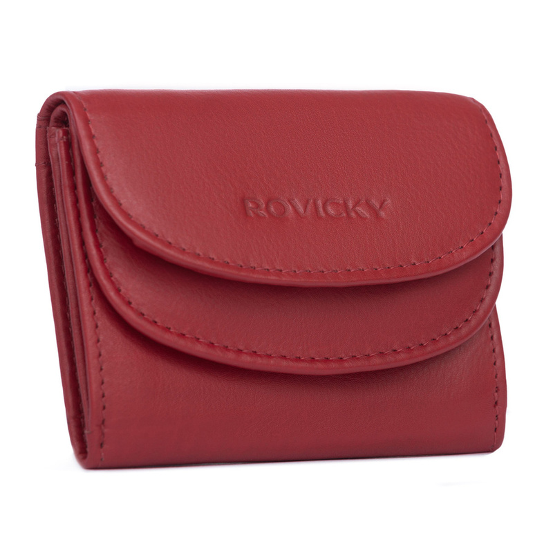 Skórzany męski portfel Rovicky R-19-LFN
