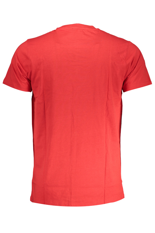 T-SHIRT MĘSKI Z KRÓTKIM RĘKAWEM KLASY CAVALLI CZERWONY