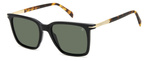 Okulary DAVID BECKHAM DB-1130-S-WR7. Okulary przeciwsłoneczne, Kolor czarny. Mężczyzna.