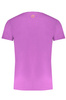 FIOLETOWY T-SHIRT MĘSKI Z KRÓTKIM RĘKAWEM TRUSSARDI