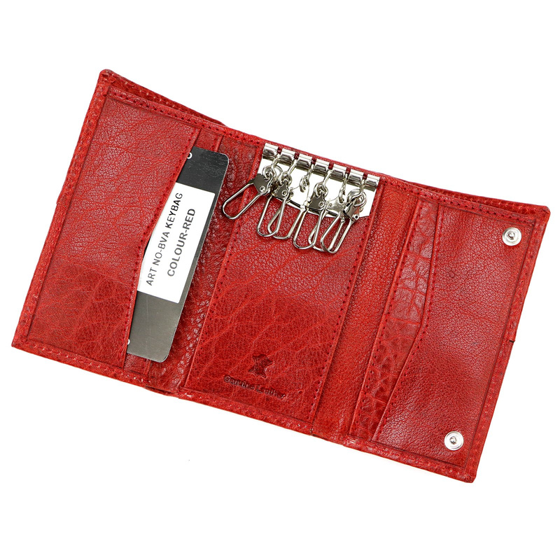męskie etui ze skóry naturalnej Money Kepper NO-BVA KEYBAG