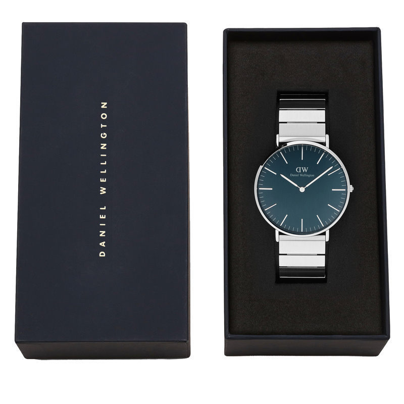 Zegarek DANIEL WELLINGTON DW00100776. Kwarcowy, Kolor zielony. Kobieta.