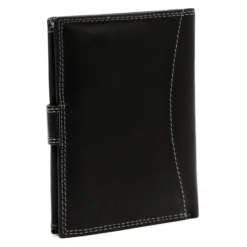 Skórzany męski portfel Money Kepper CDD 5601B WILD WEST